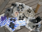 3.1:1 crownwheel and pinion, cross pin diff and other goodies from the UK.